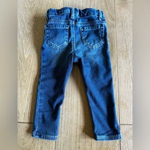 5/$15* Cat & Jack stretch denim jean pants, snap closure & adjustable waist- 18m